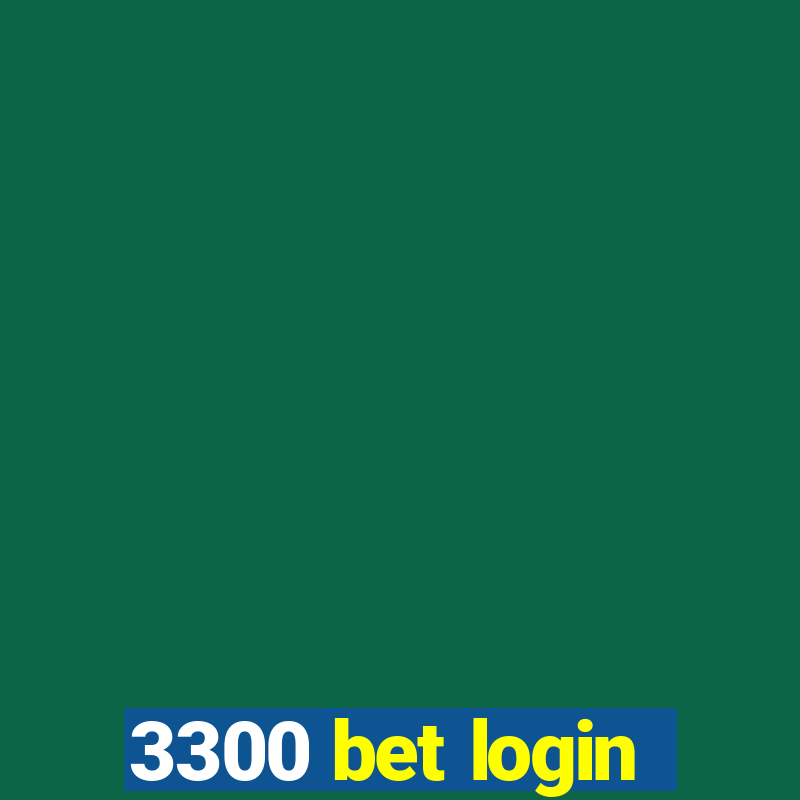 3300 bet login